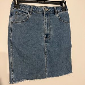 H&M Jean Mini Skirt size 2